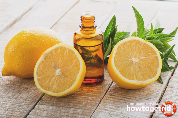 Биохимический состав масла лимона