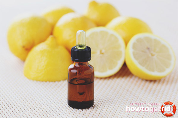 Эфирное масло лимона для лица
