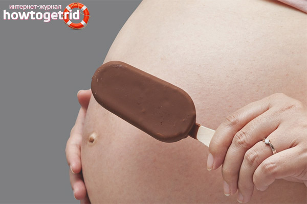 Мороженое во время беременности