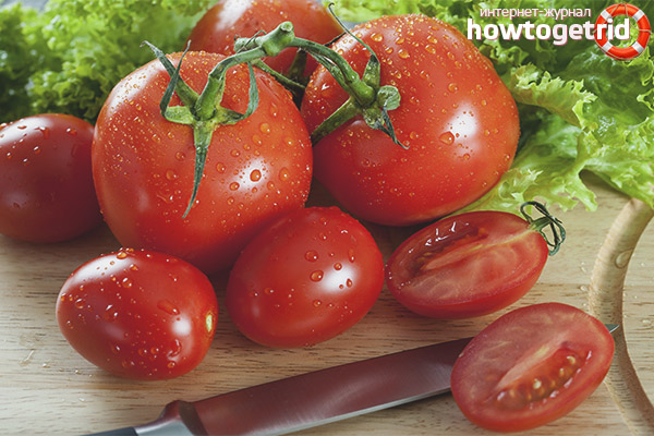 Как правильно съесть помидоры при ГВ