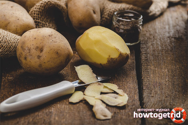 Полезные свойства и применение картофельной кожуры