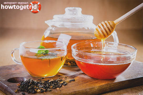 Полезные свойства медово-чайного напитка