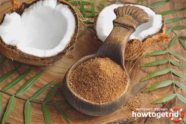Польза и вред кокосового сахара