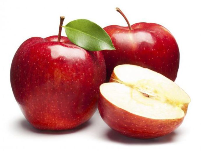 Противохолестериновая диета яблоки