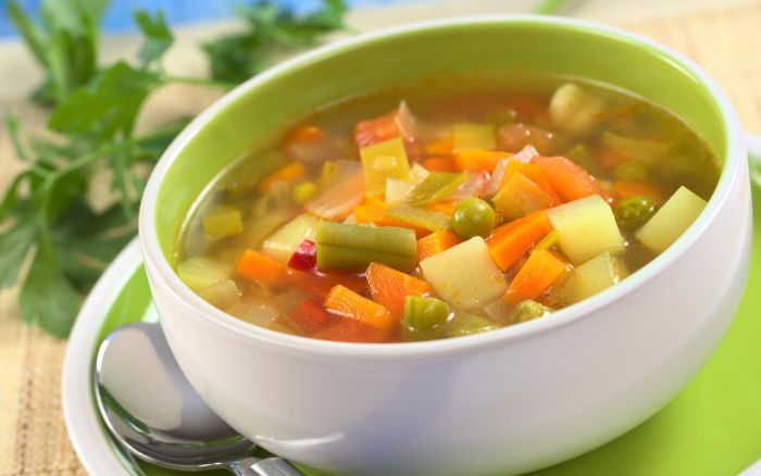 Овощной суп для похудения
